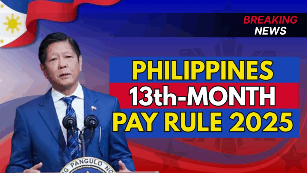 Philippines 13th-Month Pay Rule 2025